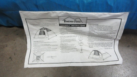 Used Boulder Creek Tent