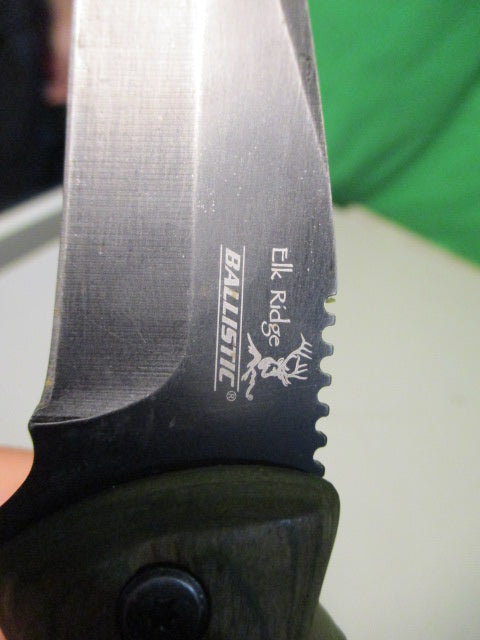 Load image into Gallery viewer, Used Elk Ridge Ballistic Pocket Knife
