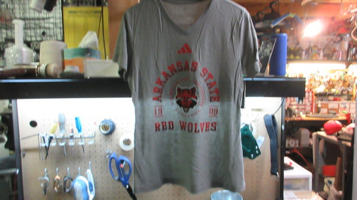 Adidas Arkansas State Red Wolves T-shirt - Size Large