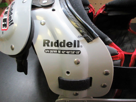 Used Riddell Power SPX Football Shoulder Pads - Size Medium (18"-19")