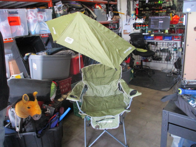 Load image into Gallery viewer, Used SKLZ Sport Brella Deluxe Chair w/ Clip-On Sun Shade
