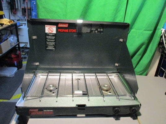 Used Coleman 2 Burner Camp Stove