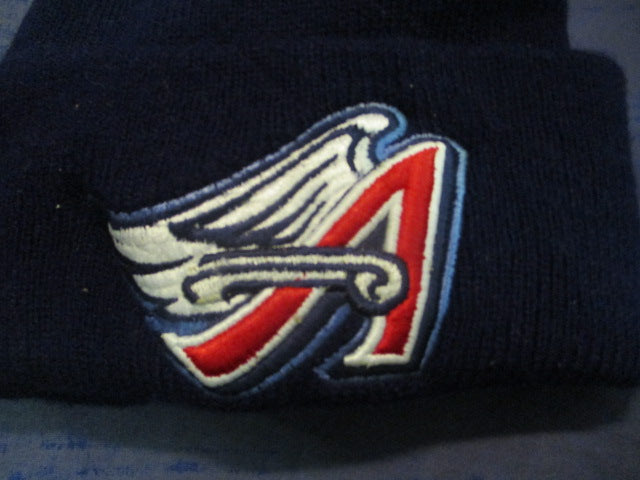 Load image into Gallery viewer, Used Vintage Anaheim Angels Knit Beanie / Hat - OSFM
