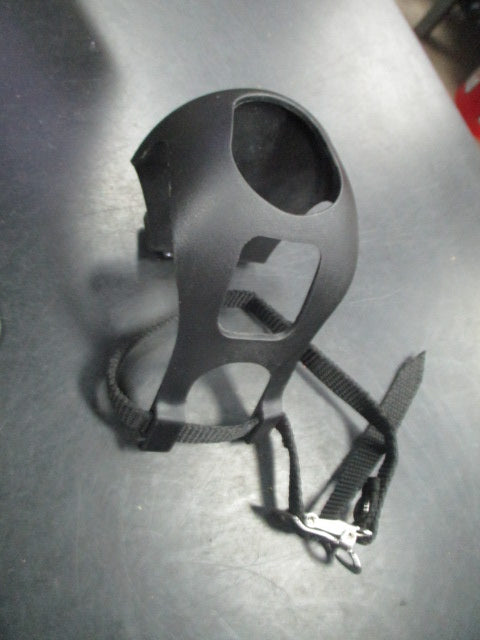 Used Black Bike Pedal Toe Clip With strap Qty 1