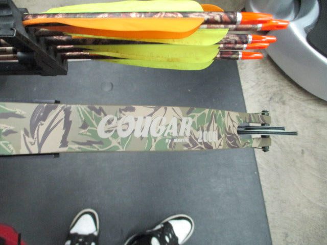 Load image into Gallery viewer, Used Martin Cougar 2000 42&quot; Archery Bow W/ Arrows
