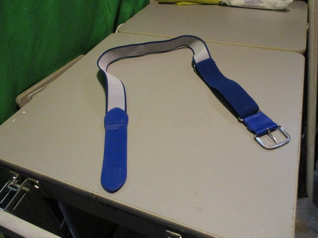 Load image into Gallery viewer, Used All-Star Adult Blue Baseball Belt
