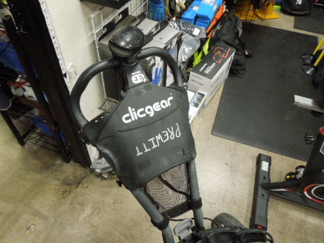 Load image into Gallery viewer, Used Clicgear Golf 3.5+ Golf Cart Bag Push Cart
