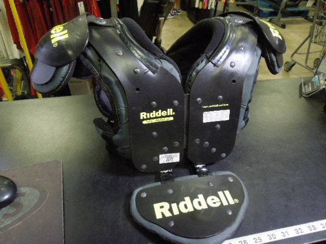 Load image into Gallery viewer, Used Riddell Surge Football Shoulder Pads With Back Plate Size Large 13-14"
