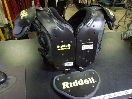 Used Riddell Surge Football Shoulder Pads With Back Plate Size Large 13-14"