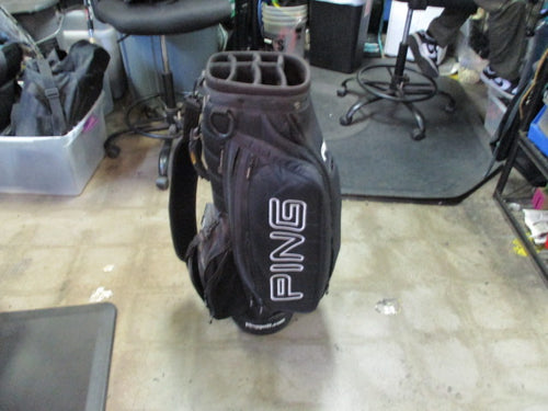 Used Ping Retro Black Cart Golf Bag