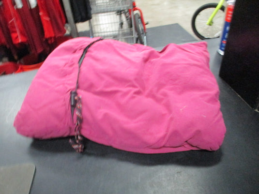 Used Pink Camping Pillow