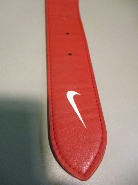 Used Nike Red Adult Baseball Belt