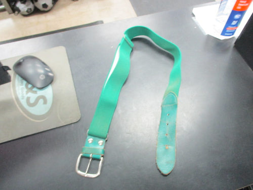 Used Adult Green Baseball Belt