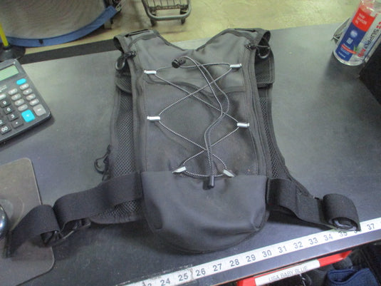 Used Tactical Running Chest Bag with Hydration Bladder Pocket
