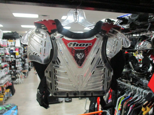 Load image into Gallery viewer, Used Thor Minishock Motorcross Chest Protector 40-60 LBS
