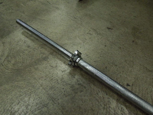 Used Two Piece Standard Straight Bar with Spin Locks