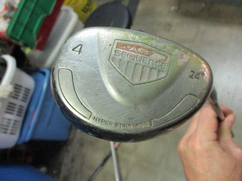 Used AMF Sequence 4 Hybrid Jr Golf Club RH 24 Deg (Needs Grip)
