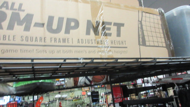 Load image into Gallery viewer, New Powernet 20' Wide Freestanding Adjustable Height Volleyball Warm Up Net
