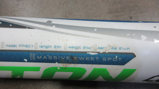 Used Easton Cyclone 31" -10 USSSA Fastpitch Softball Bat