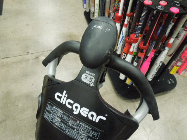 Load image into Gallery viewer, Used Clicgear Golf Model 3.5+ Golf Cart Bag Push Cart
