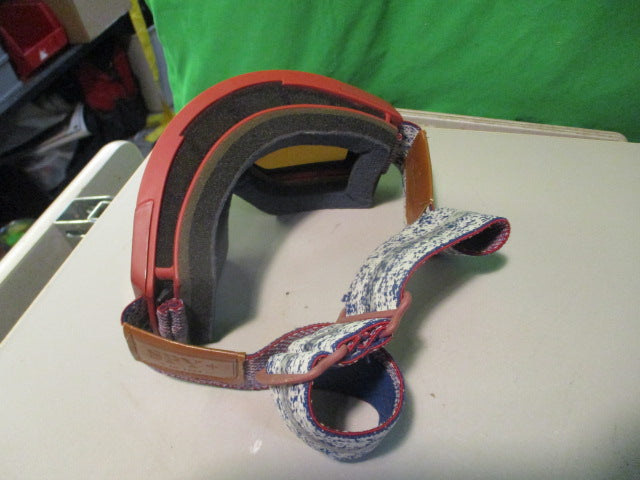 Load image into Gallery viewer, Used Spy Plus Orange Snowboarding Goggles
