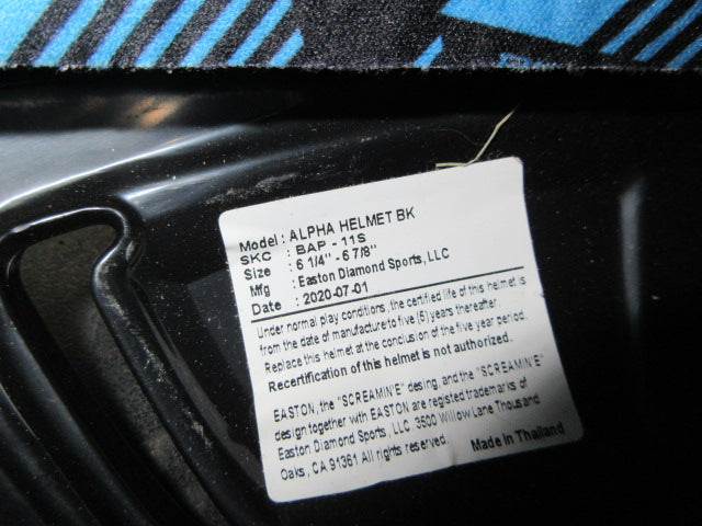 Load image into Gallery viewer, Used Easton Alpha Baseball Batting Helmet - 6 1/4 - 6 7/8
