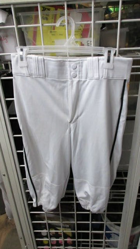 Used Champro Black Piping Knicker Bottom Pants Youth Size XL - stains