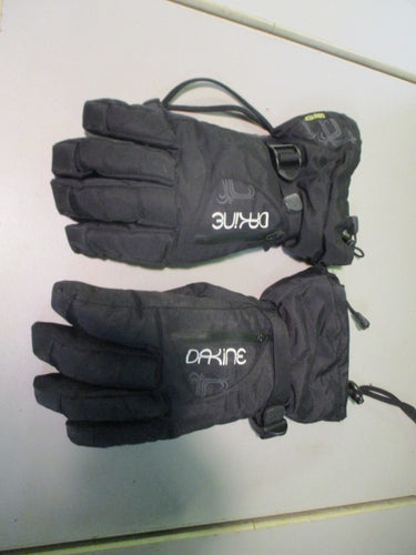 Used Dakine Size XL Black Snow GLOVES GORTEX
