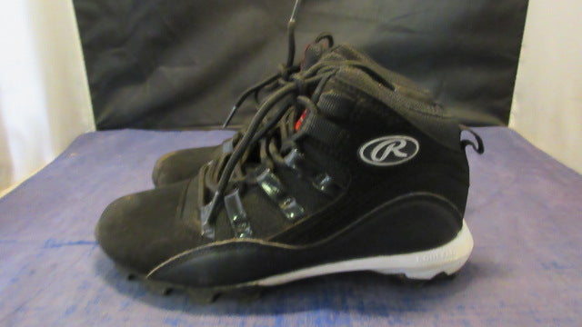 Load image into Gallery viewer, Used Rawlings Full Press Cleats Youth Size 2 - wear
