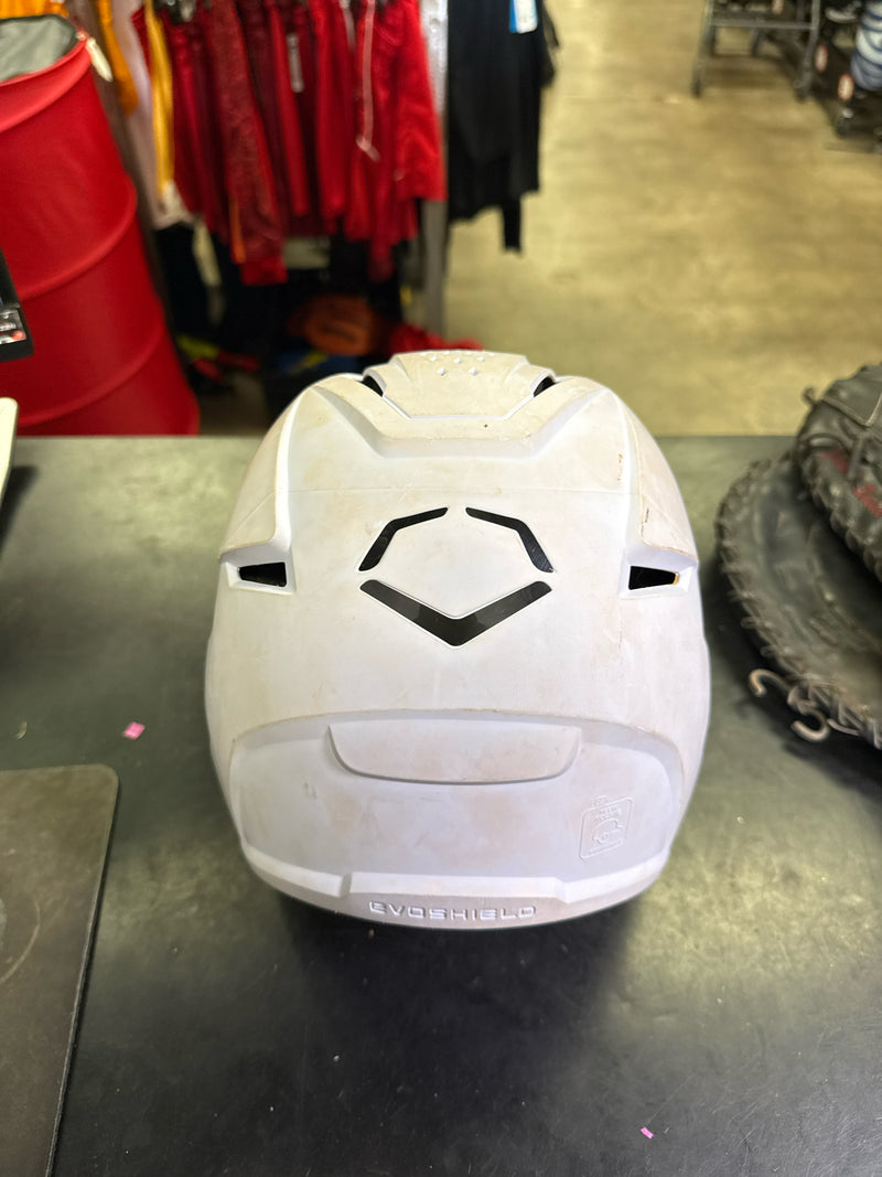 Load image into Gallery viewer, Used EvoShield Batting Helmet in White Size Small
