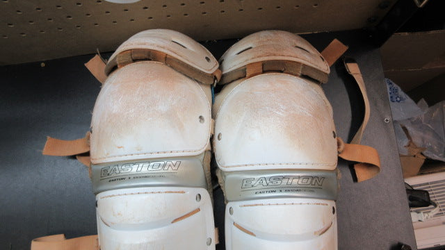 Load image into Gallery viewer, Used Easton X Jen Schro Catchers Shin Guards - Medium
