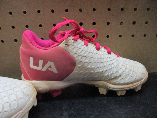 Load image into Gallery viewer, Used Under Armour Women's Glyde 2.0 RM Softball Cleats - Size Youth 13
