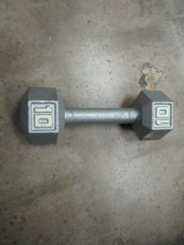 Used 10lb Cast Iron Dumbbell