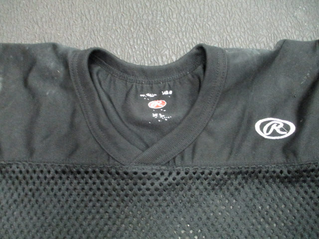 Load image into Gallery viewer, Used Rawlings Size XL Black Football Jersey
