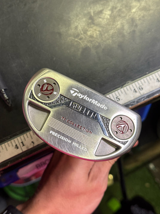 Used TaylorMade Mullen Precision Milled TP Collection Right Hand Mallet Putter