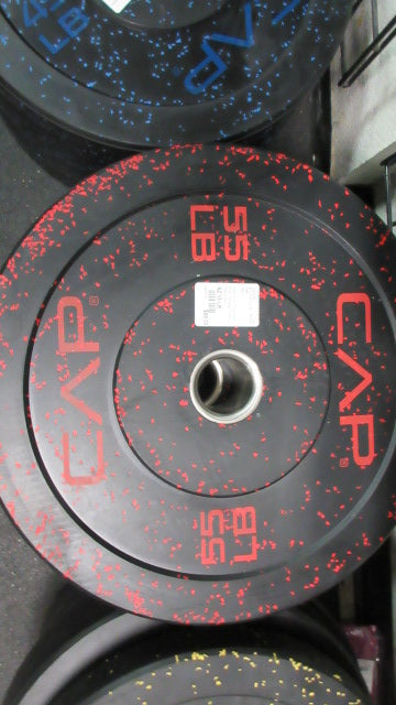 New CAP Economy 55lb Bumper Plate - Speckled