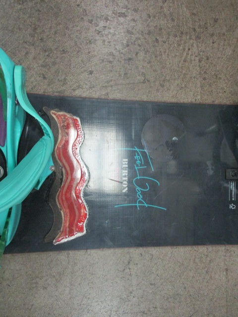 Used Burton Feels Good Smalls Size 130CM Snaowboard With K2 Bindings