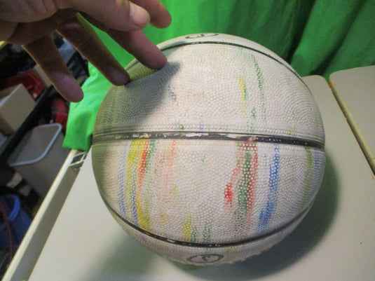 Used Spalding Marble Series 29.5 basketball
