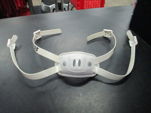 Used Schutt White Football Chin Strap