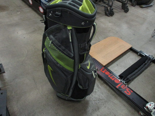 Used Nike Green/Grey Golf Cart Bag