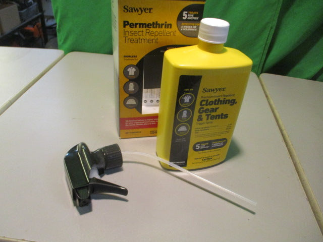 Load image into Gallery viewer, Used Sawyer Permethrin Insect Repellent Treatment - 24fl
