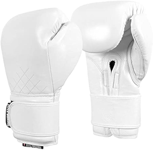 New Title Boxing Ko-Vert Bag Gloves - White - 16 oz