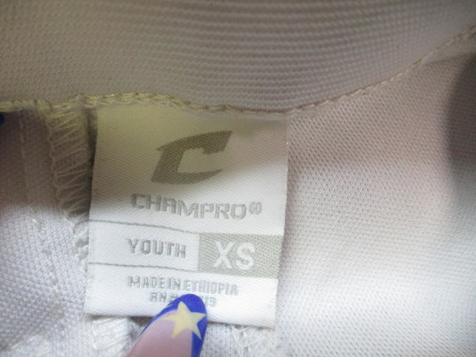 Used Champro Elastic Bottom Baseball Pants - Size Youth XS