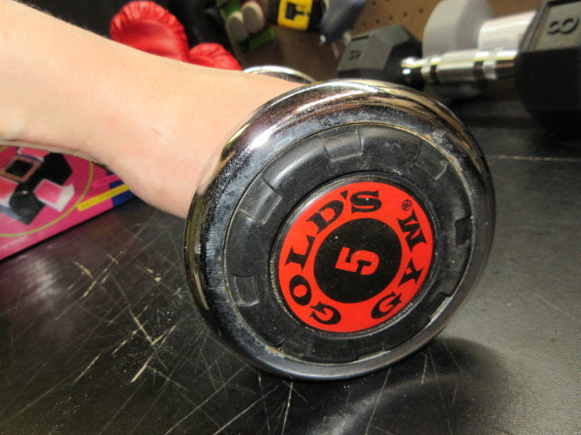 Load image into Gallery viewer, Used Gold's Gym 5lb Dumbbell
