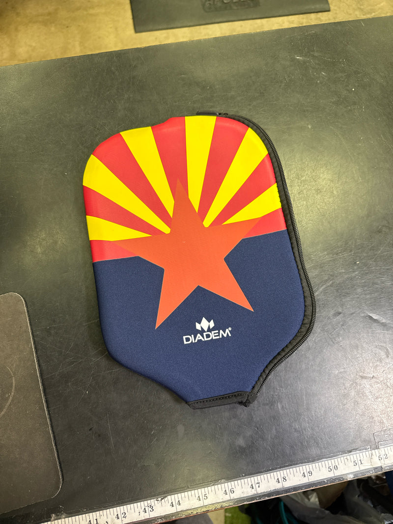 Load image into Gallery viewer, Like New Diadem AZ Flag Pickleball Paddle Cover
