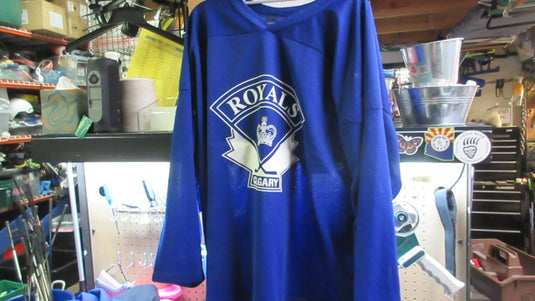 Used CCM Royals Calgary Hockey Jersey - Size 2XL