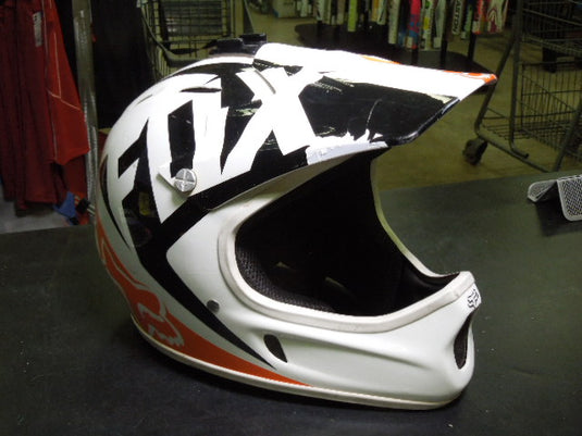 Used Fox Racing Rampage Full Face Moto Helmet Size M 57-58cm