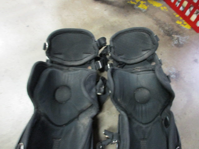 Load image into Gallery viewer, Used Easton Adult 16&quot; Catcher Shin Guards
