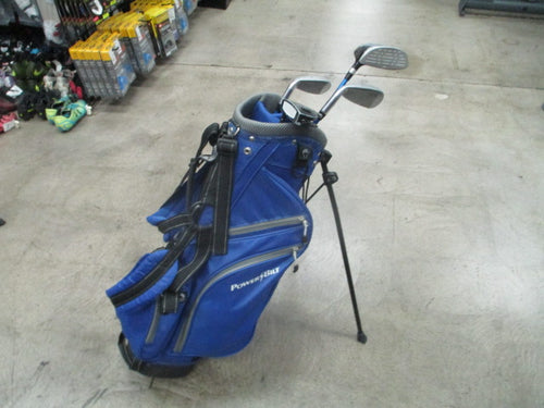 Used Power Bilt 4 Piece Junior Golf Set w/ Bag ( W, 7, Driver, Putter)