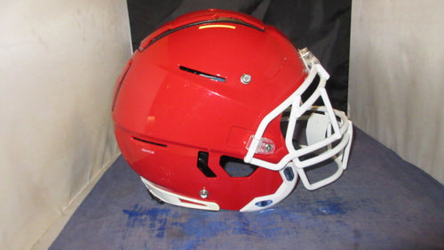 New Schutt 2025 F7 LX1 Youth Football Helmet Matte Red Size Medium